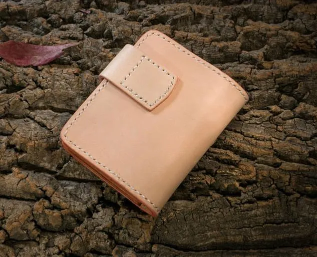 Handmade Leather billfold Mens Chain Biker Wallet Cool Leather Wallet With Chain Wallets for Men