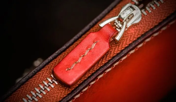 Handmade Leather Mah??k??la Mens Chain Biker Wallet Cool Leather Wallet Long Clutch Wallets for Men