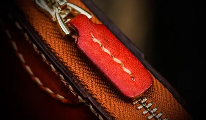 Handmade Leather Mens Tibetan Chain Biker Wallet Cool Leather Wallets Long Clutch Wallets for Men