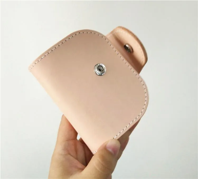 Handmade Leather Small Biker Chain Wallets Cool billfold Biker Wallets with Chain