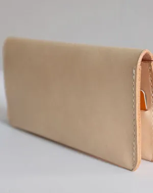 Handmade LEATHER Womens Long Wallets Leather Bifold Long Wallet FOR Women