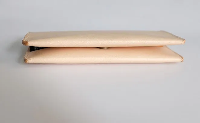 Handmade LEATHER Womens Long Wallets Leather Bifold Long Wallet FOR Women