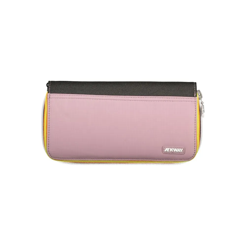 K-WAY Purple Polyamide Wallet