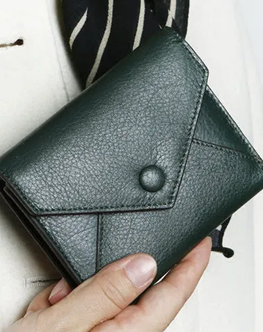 Leather Cute billfold Slim Wallets Change Card Holder Wallet Purse For Women Girl