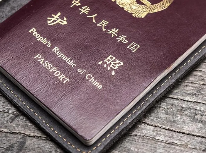Leather Men Travel Wallet Passport Wallets Bifold Long Wallets for Men