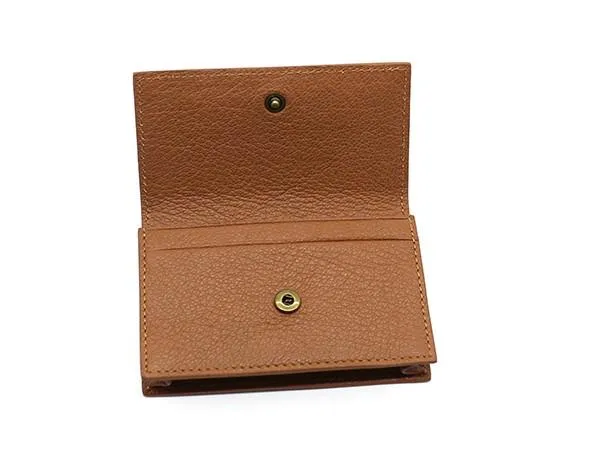Leather Mens Card Wallet Front Pocket Wallet Small Slim Wallets Change Wallet for Men