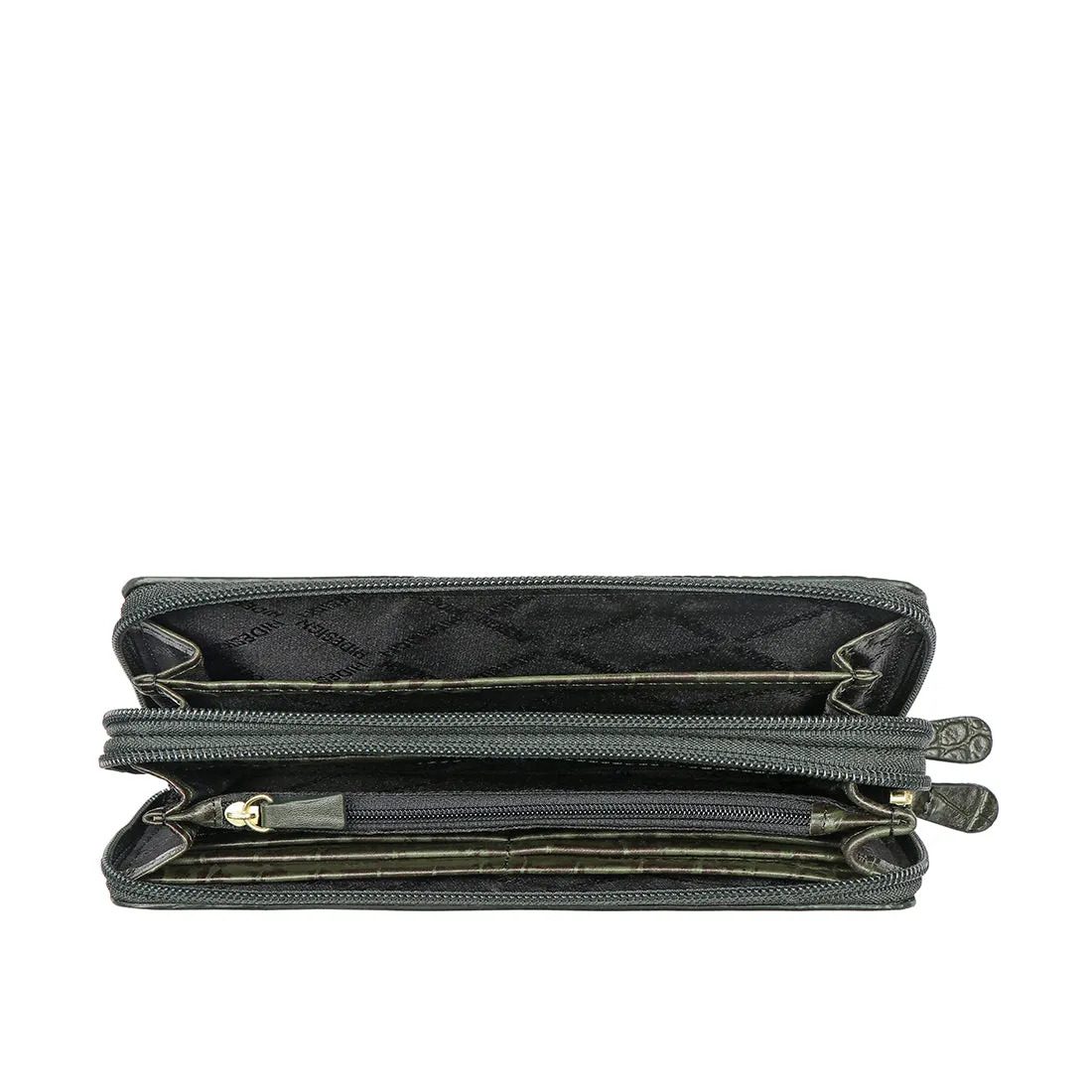 LILAC W1 SB DOUBLE ZIP AROUND WALLET