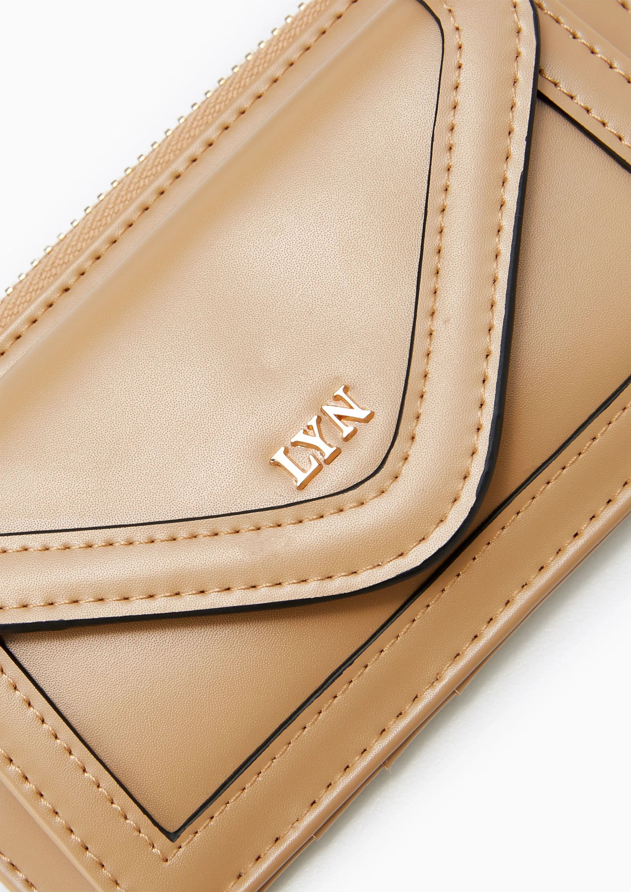 Muda Card Holder Short Wallet Brown