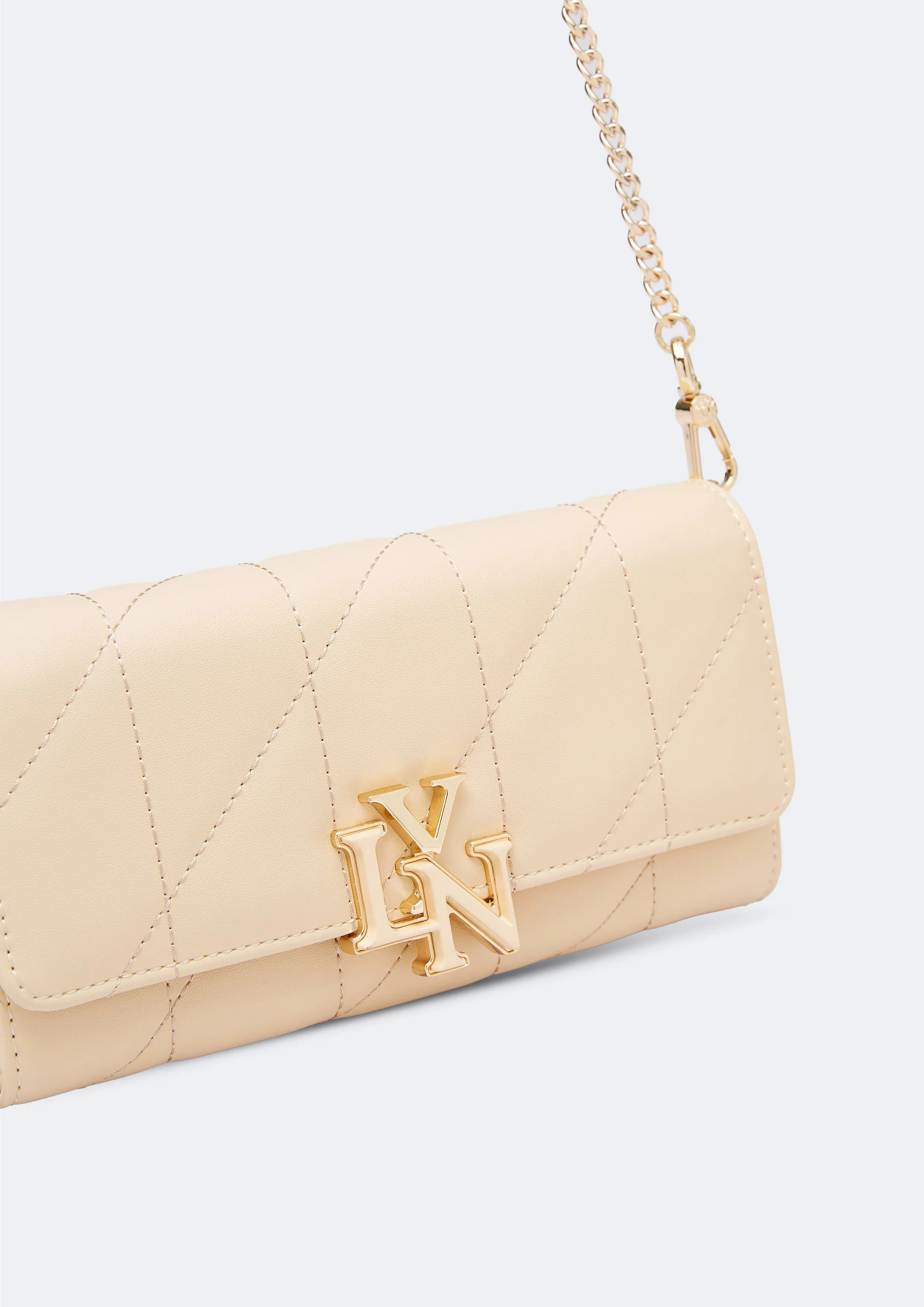New Gastonia Wallet On Chain  Beige