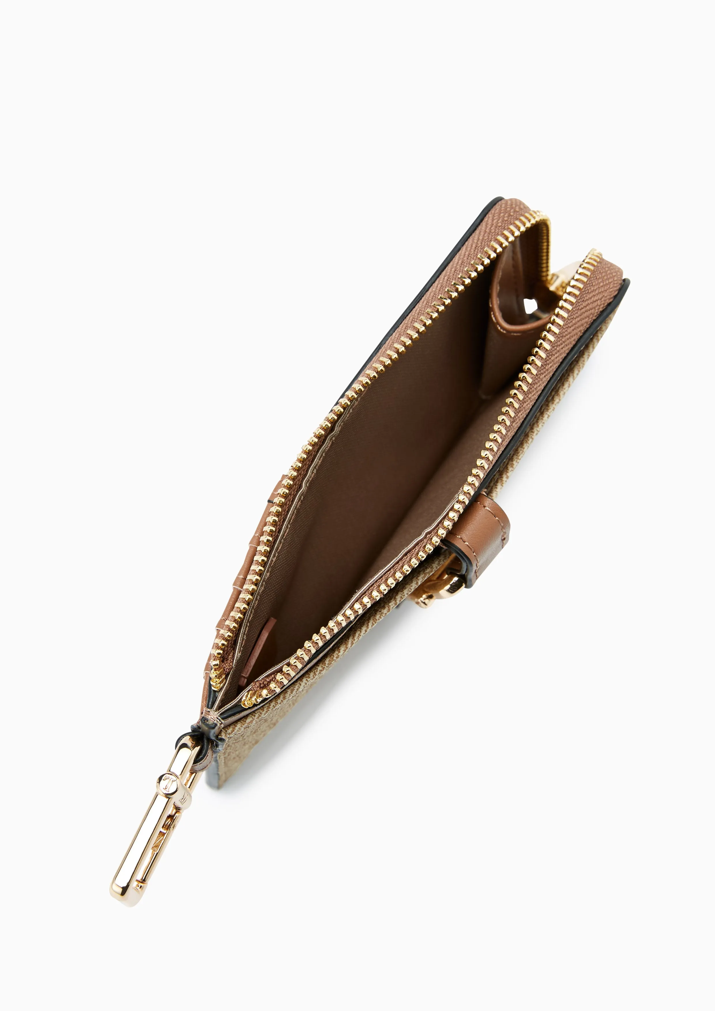 Nya Long Card Holder Brown