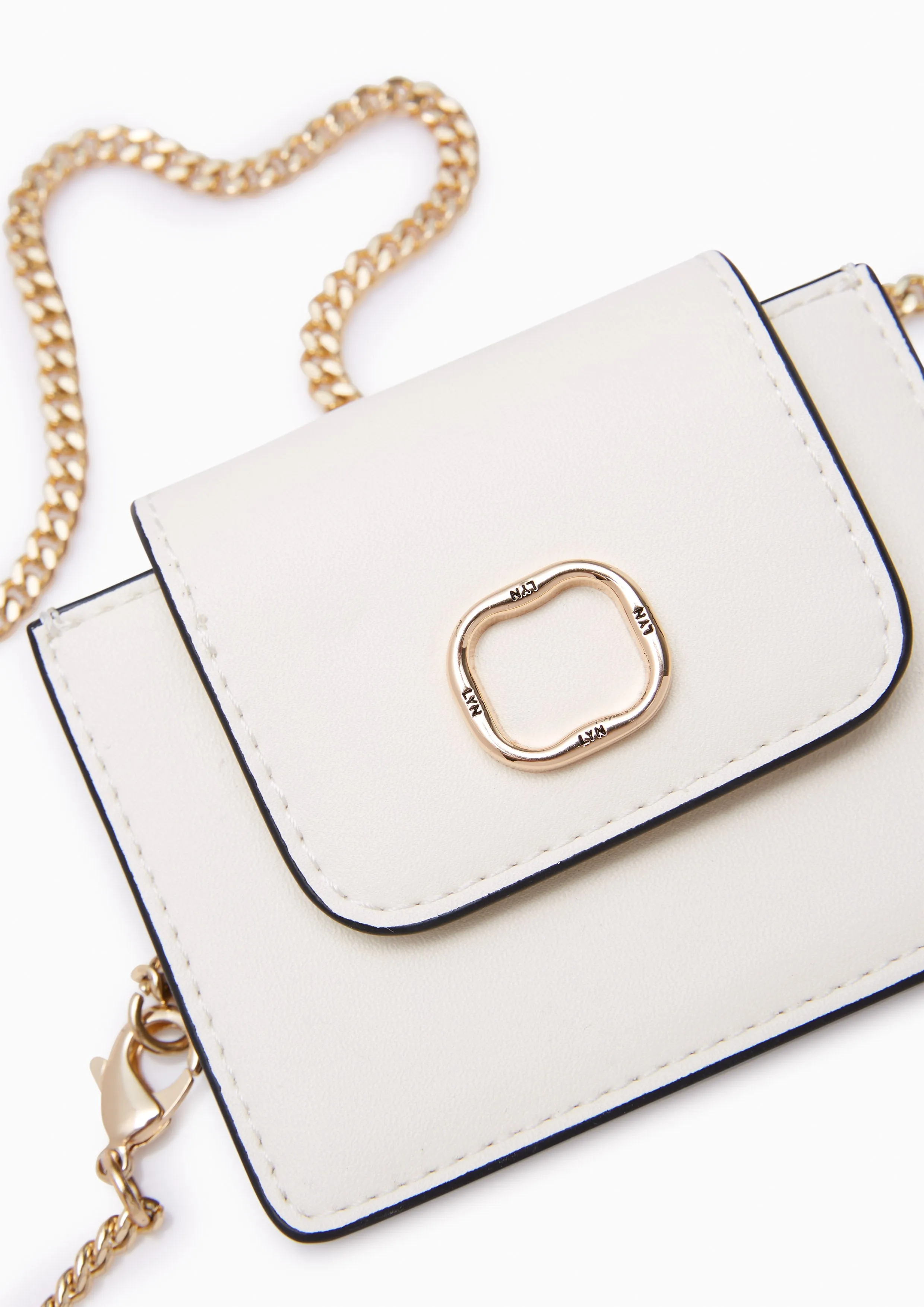 Paco Card Holder Ivory