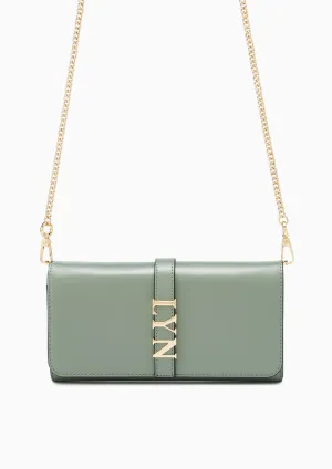 Rene  Long Wallet Green