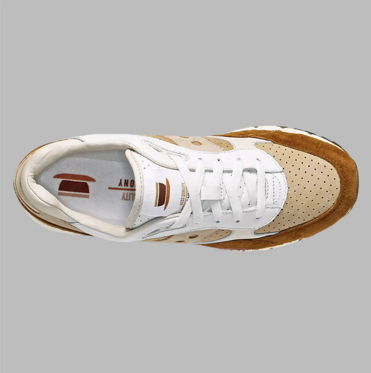 Saucony Mens Shadow 6000 S70775-1 White