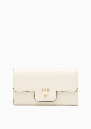 Snappy Fold Long Wallet Ivory