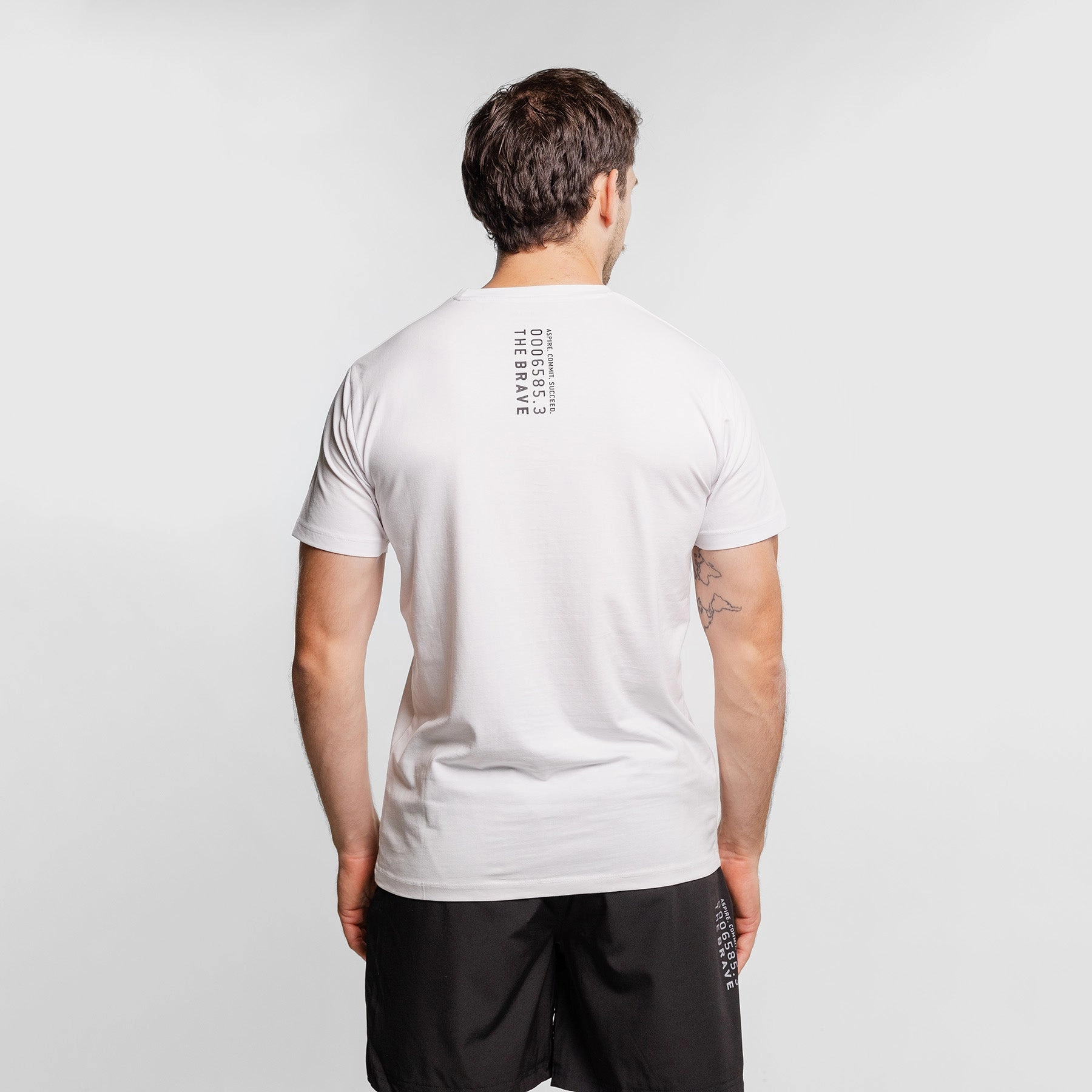 The Brave - Men's Signature T-Shirt - WHITE