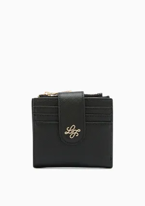 Tove Short Wallet Black