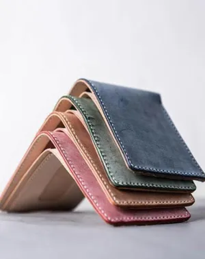 Vintage Bifold Leather Men Small Wallet billfold Wallet for Men
