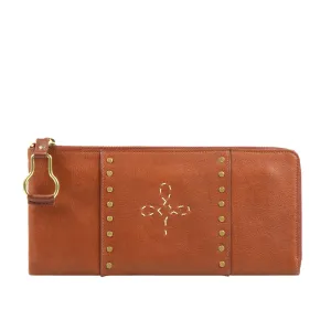 WILD ROSE W3 L-ZIP AROUND WALLET