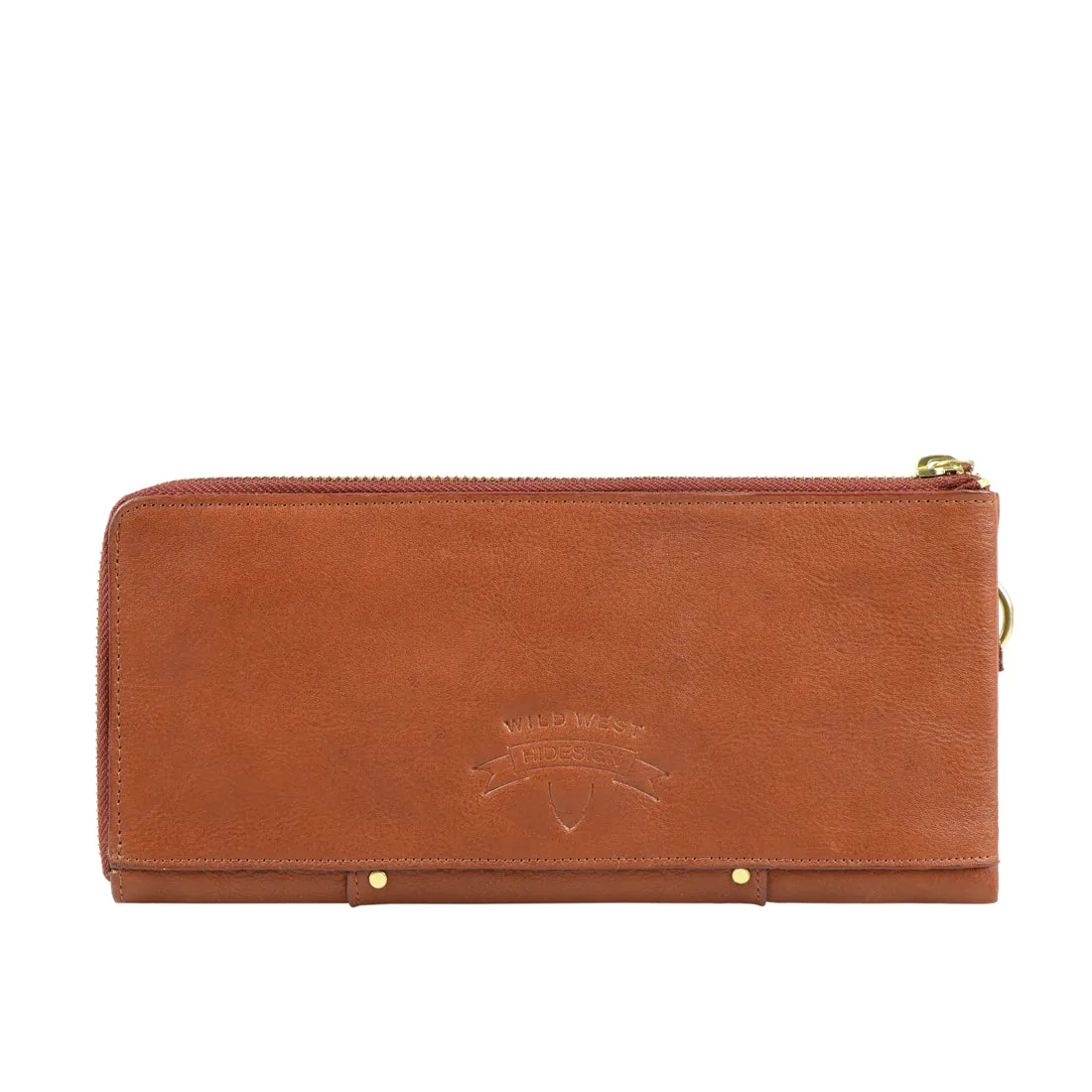 WILD ROSE W3 L-ZIP AROUND WALLET