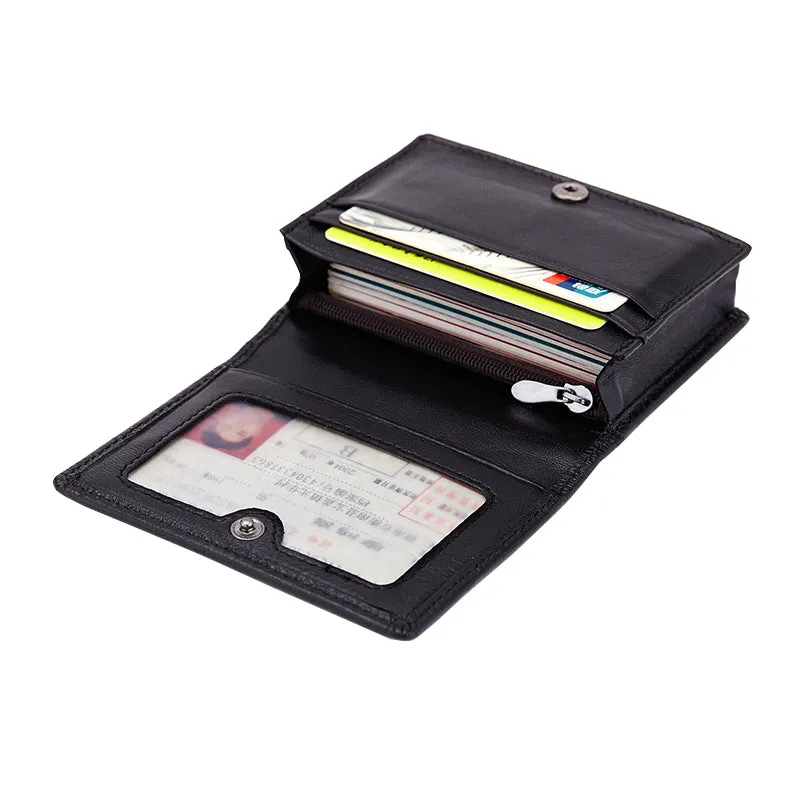Women Gold Braided Leather Billfold Wallet Small Wallets Bifold Wallets For Women