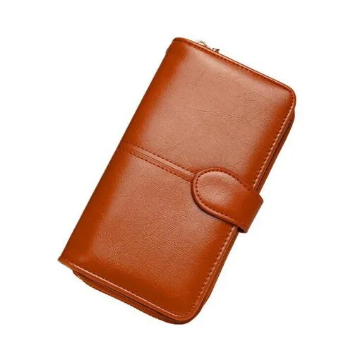 Women Leather Clutch Wallet
