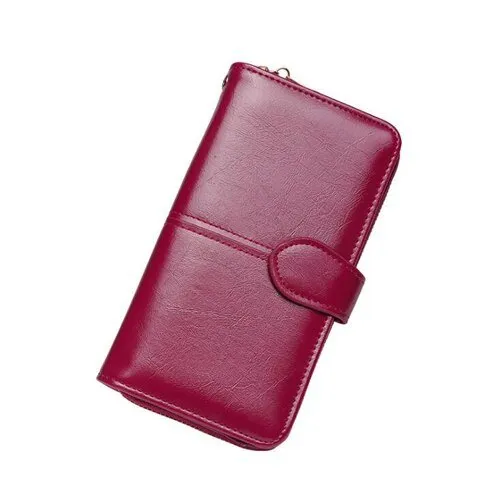 Women Leather Clutch Wallet