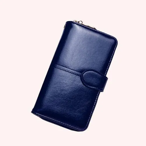 Women Leather Clutch Wallet