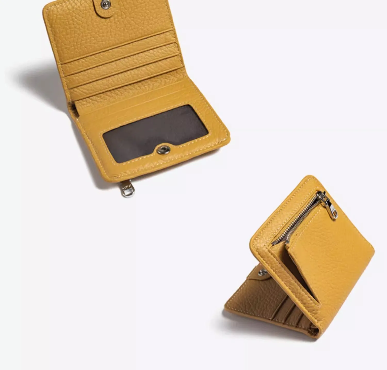 Women's Billfold Leather Billfolds for Women Women's Short Wallet Women's Small Wallet