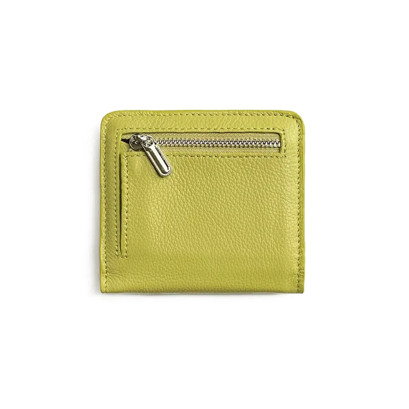 Women's Small Wallet Women's Billfold Red Leather Billfolds for Women Women's Short Wallet