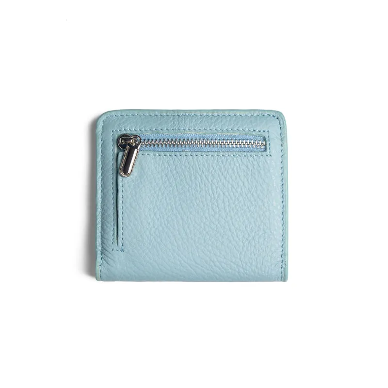 Women's Small Wallet Women's Billfold Red Leather Billfolds for Women Women's Short Wallet