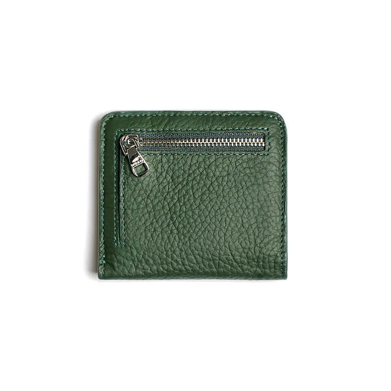Women's Small Wallet Women's Billfold Red Leather Billfolds for Women Women's Short Wallet