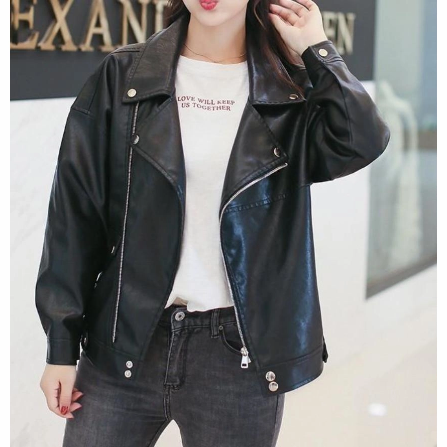 Womens Street Style Motorcycle Jacket